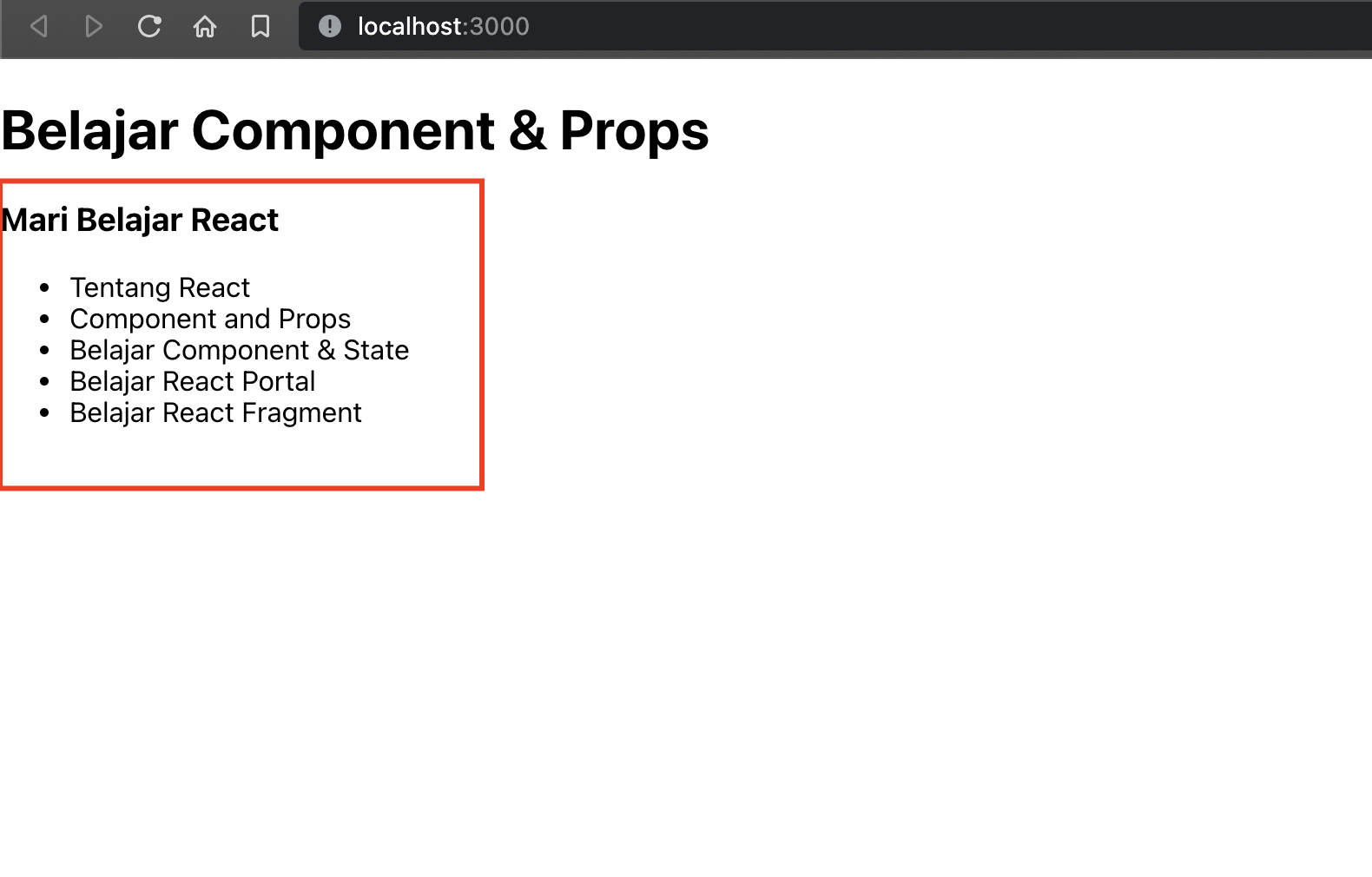 Cover Image for Component dan Props Pada React Javascript